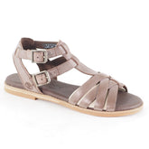 Womens Timberland Caswell Fisherman A144L Grey Leather Casual Walking Sandals